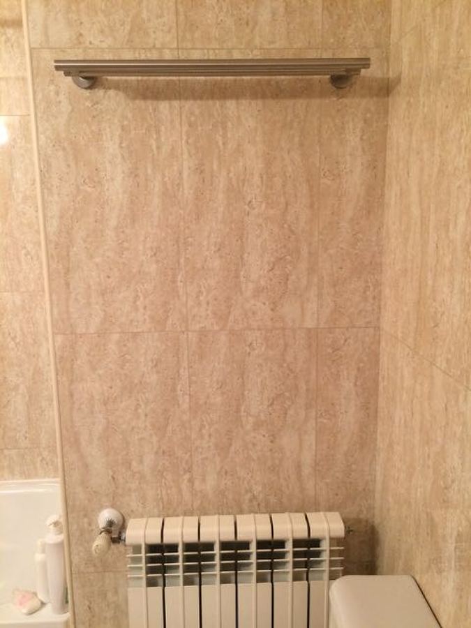 Radiador existente en baño