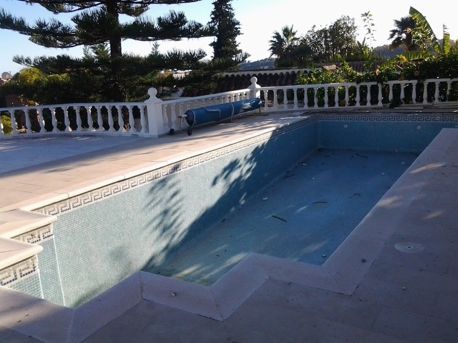 Reforma completa piscina- foto diseño incial