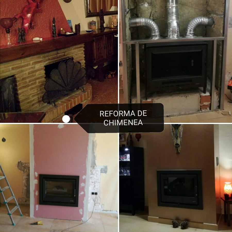 Reforma de chimenea