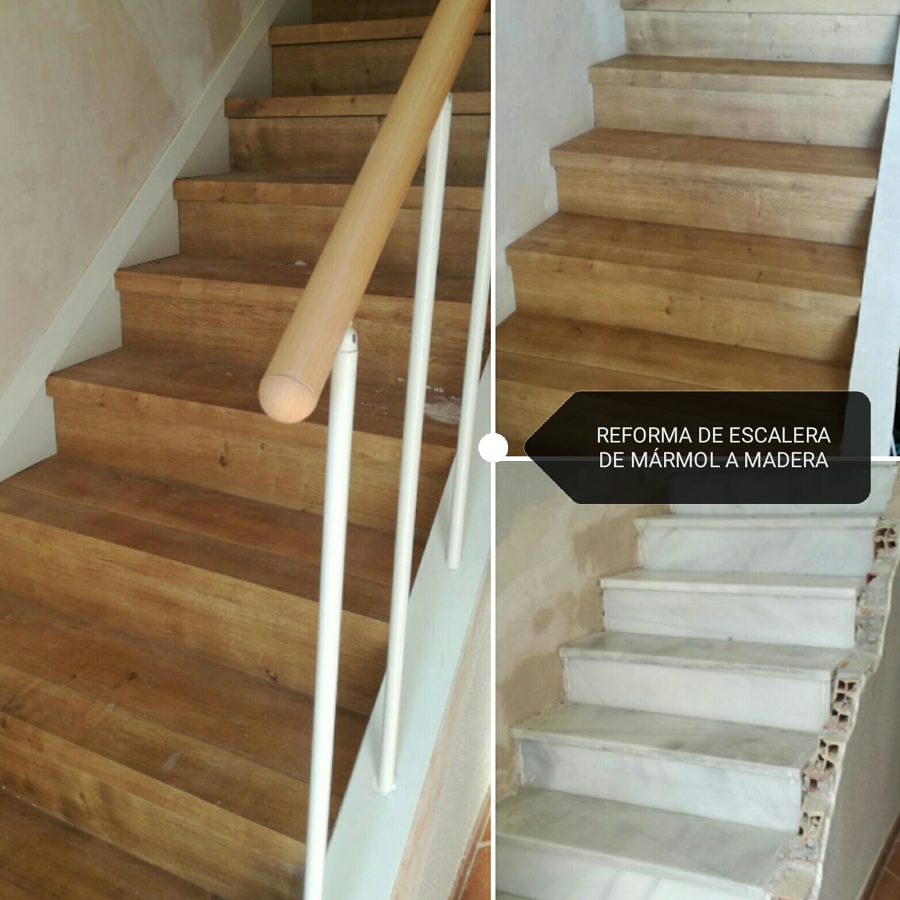 Reforma de escalera
