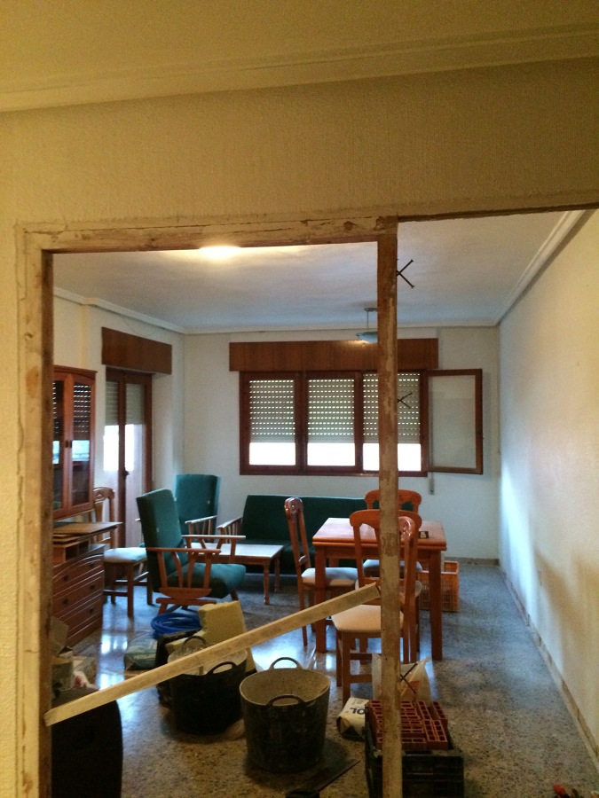 Reforma de premarco comedor 