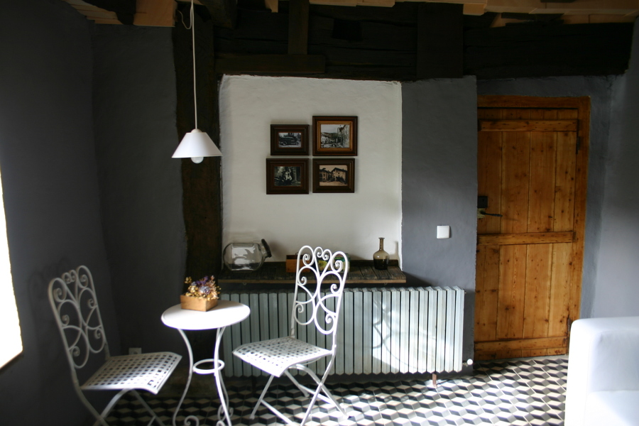 Salón redecorado