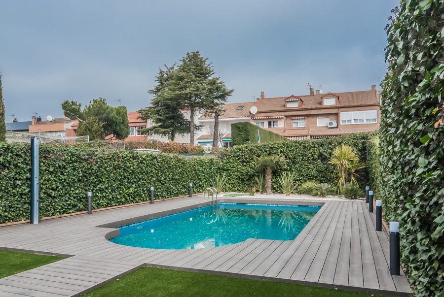 Reforma del exterior de un chalet
