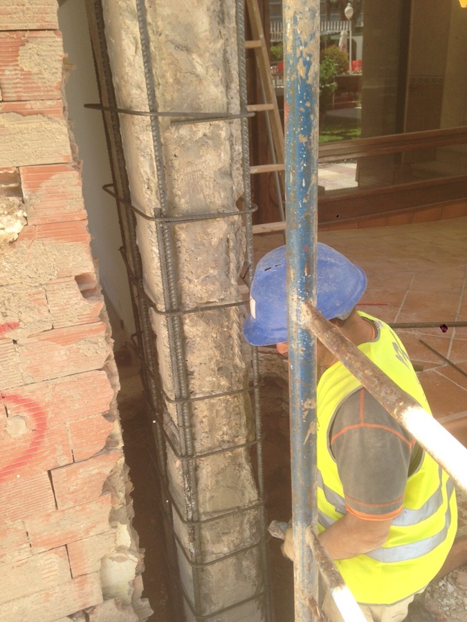 REFUERZO DE ESTRUCTURA DE HORMIGON