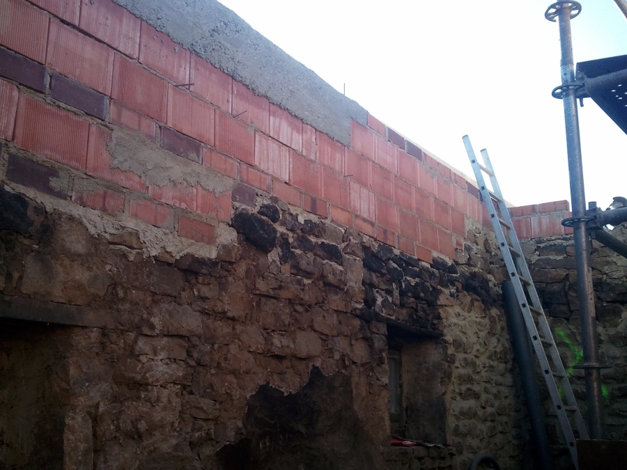 Refuerzo de muros