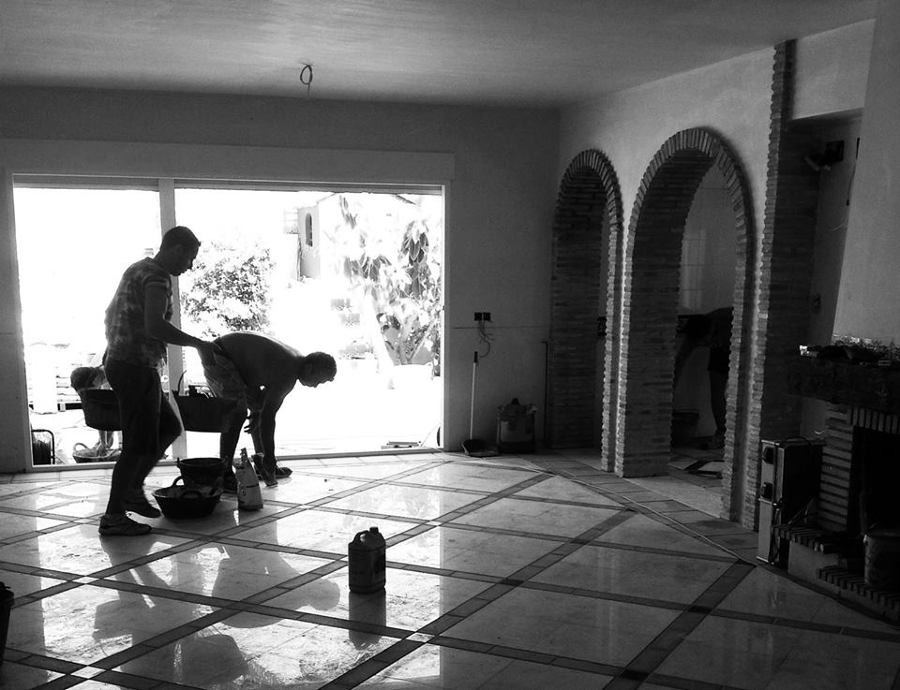 Remates del interior .