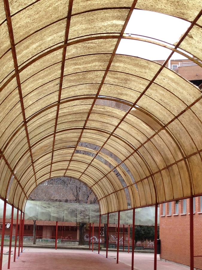 Obras de Renovación de Cubiertas de Placas de Poliéster y Pintado de