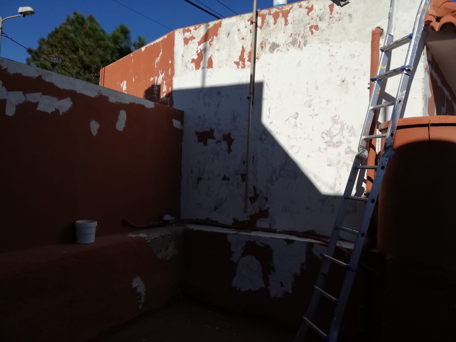 Reparación de exterior de vivienda y paredes laterales
