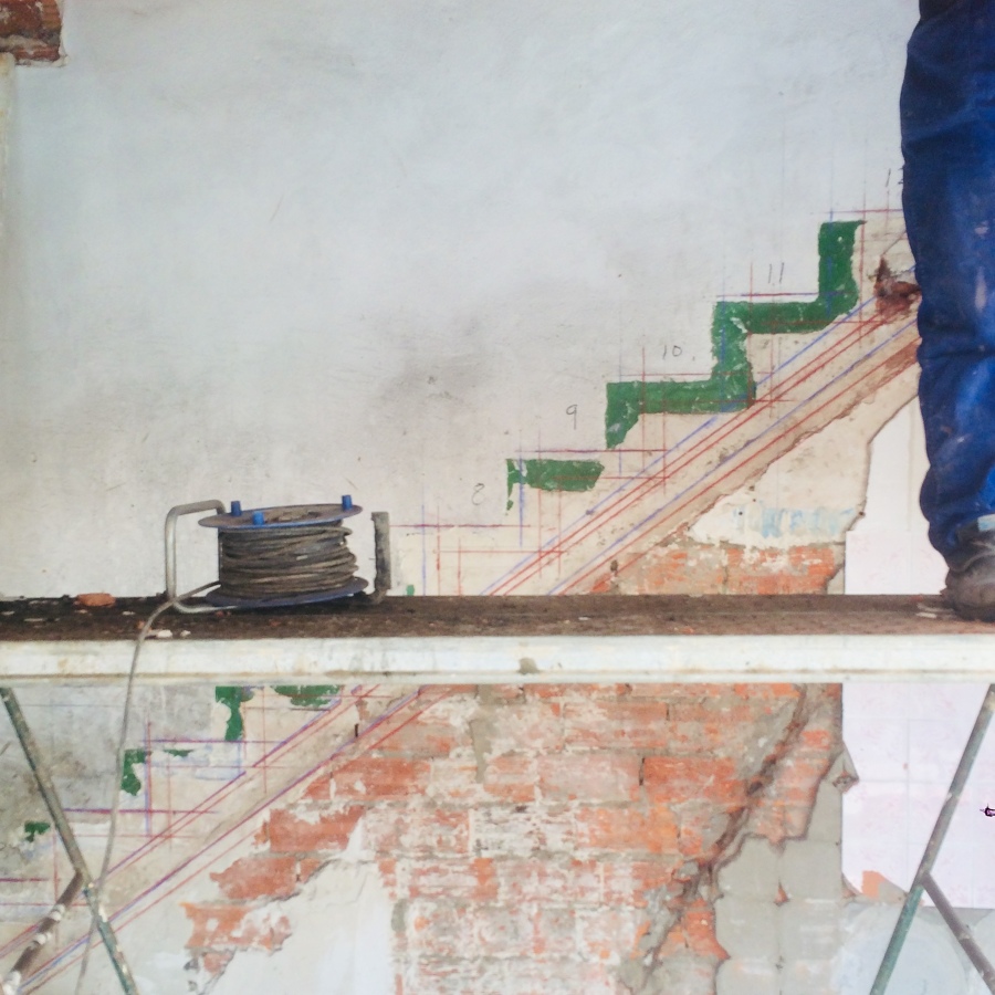 Replanteo de Escalera