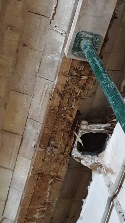 Restauración y reparación vigas de madera