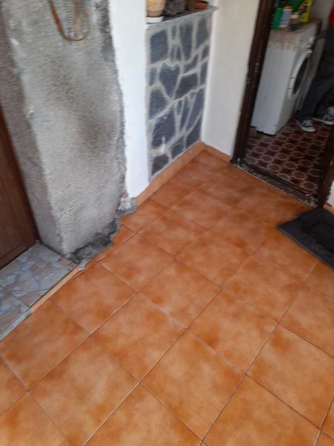 Retirada de cerámica
