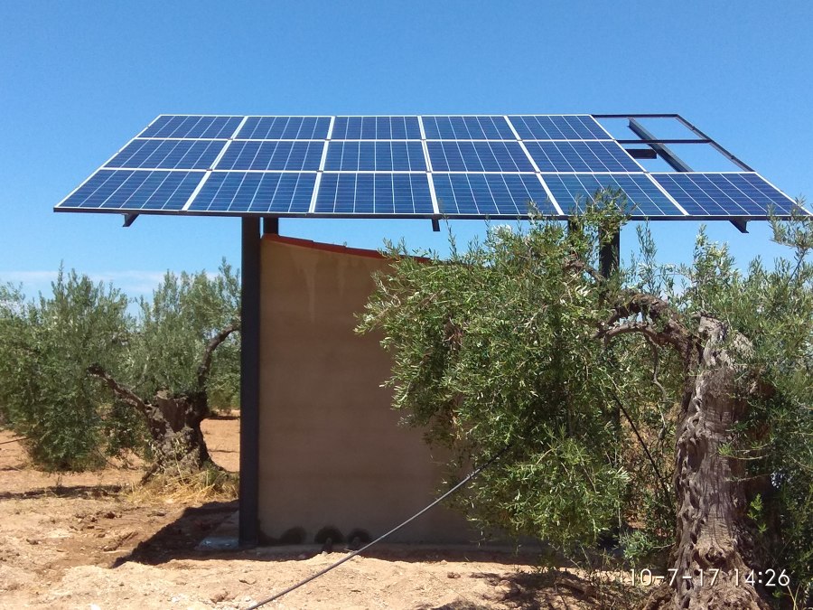 Riego solar directo