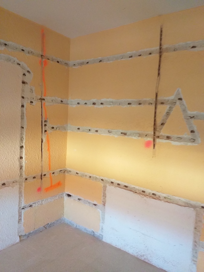Rozas en pared