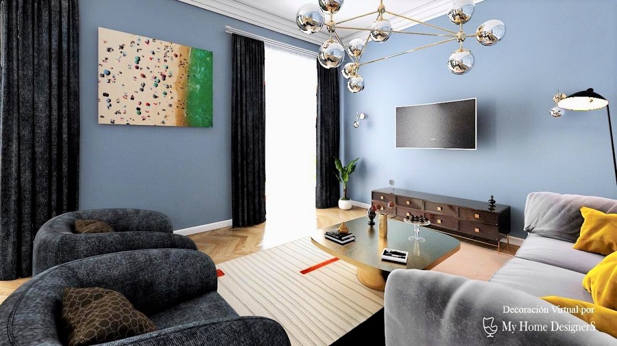 Sala TV Mid Century