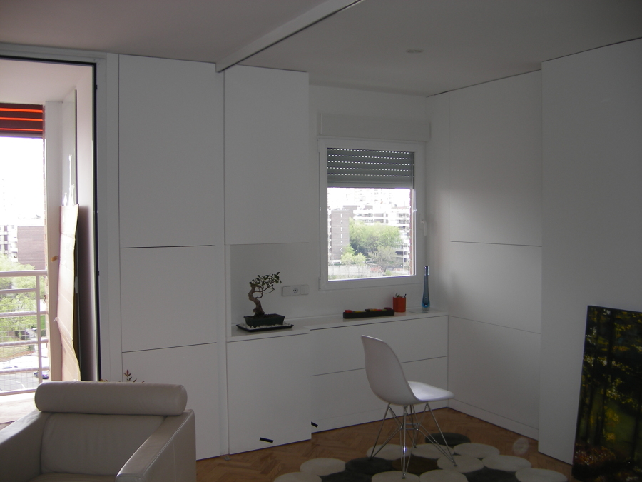 Foto: Zona Salon Muebles Ocultos de V g Fijaciones de Madera #1267662