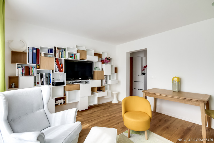 mueble suspendido