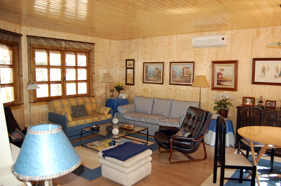 salón amueblado