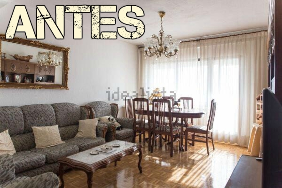 Salón antes