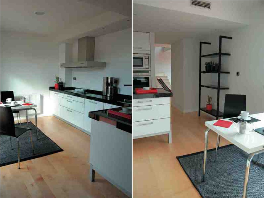 salón cocina