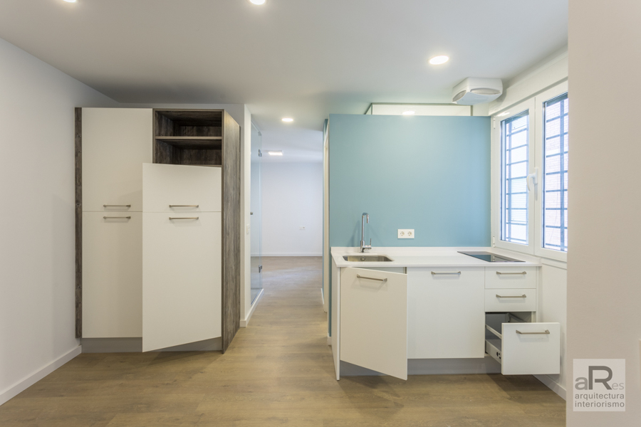 Salón-cocina abierta
