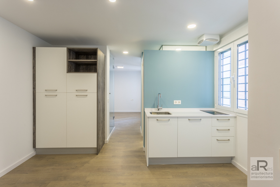 Salón-cocina abierta