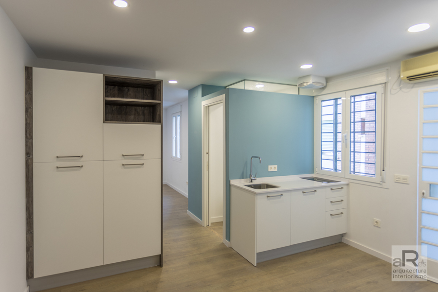 Salón-cocina abierta