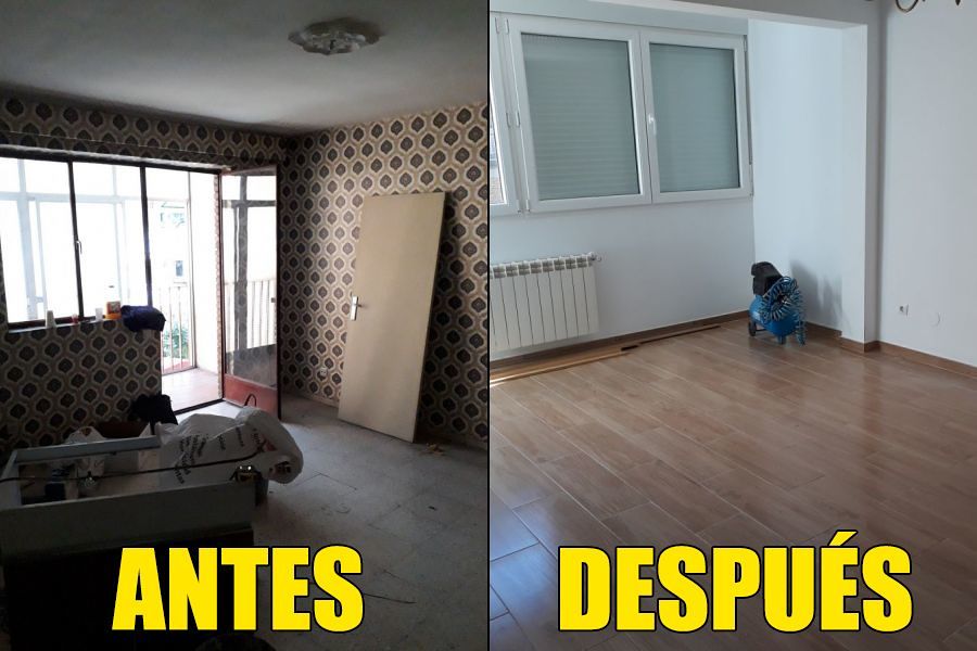 Salón con terraza