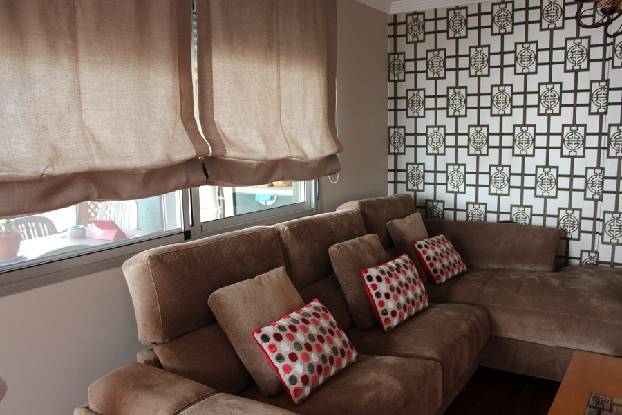 Salón decorado