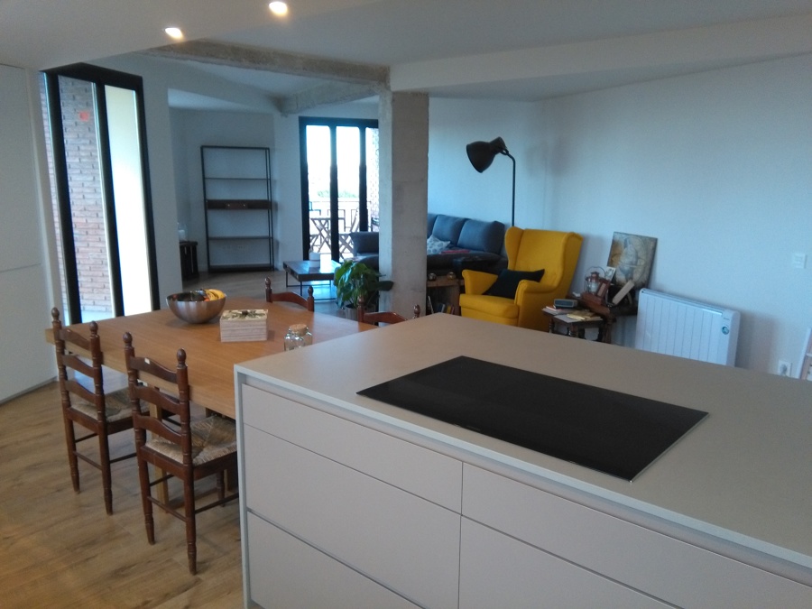 Salón desde cocina