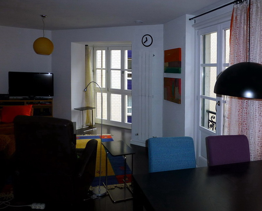 Salón luminoso