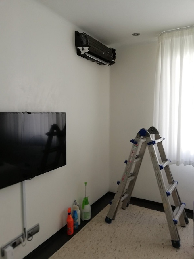 Sanitizacion de Aire Acondicionado
