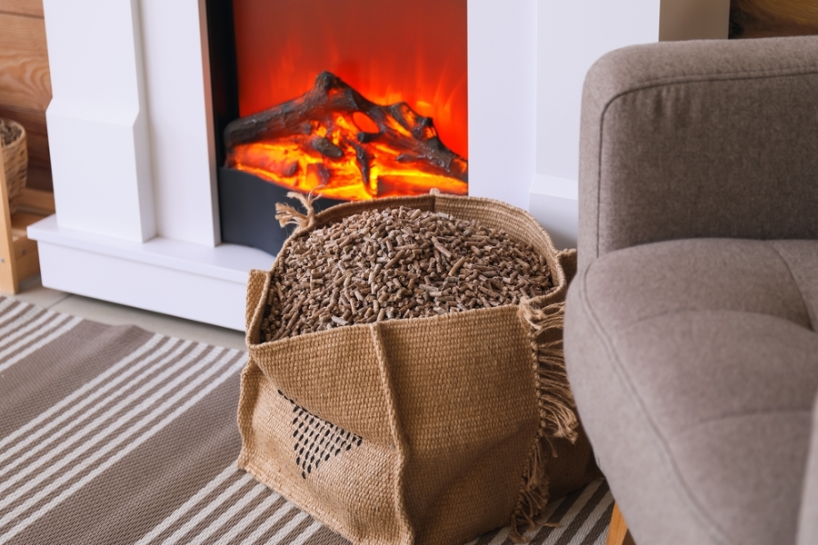 pellets para chimenea