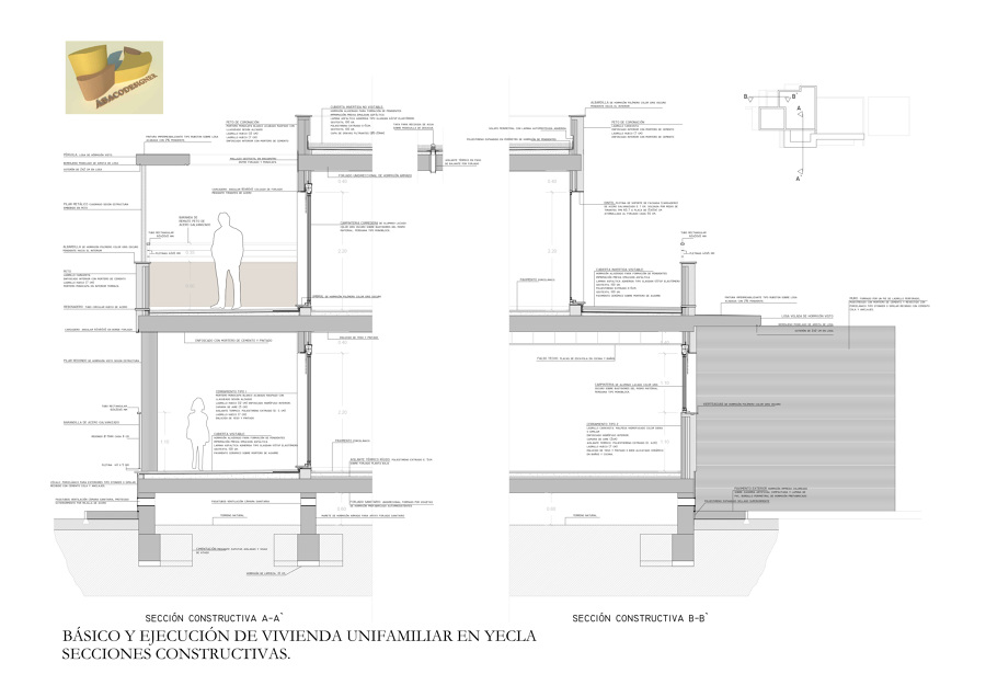Sección Constructiva