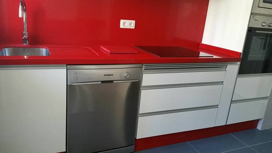 silestone rojo monza