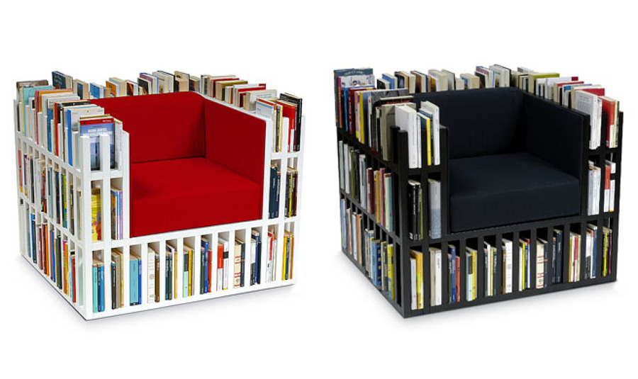 Sillón estantería