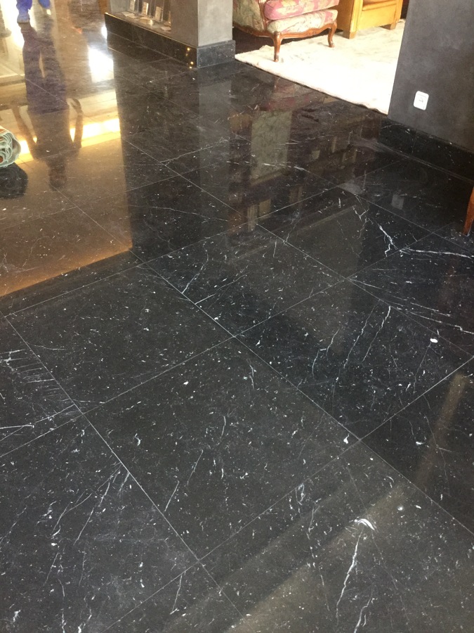 Solado negro Marquina 
