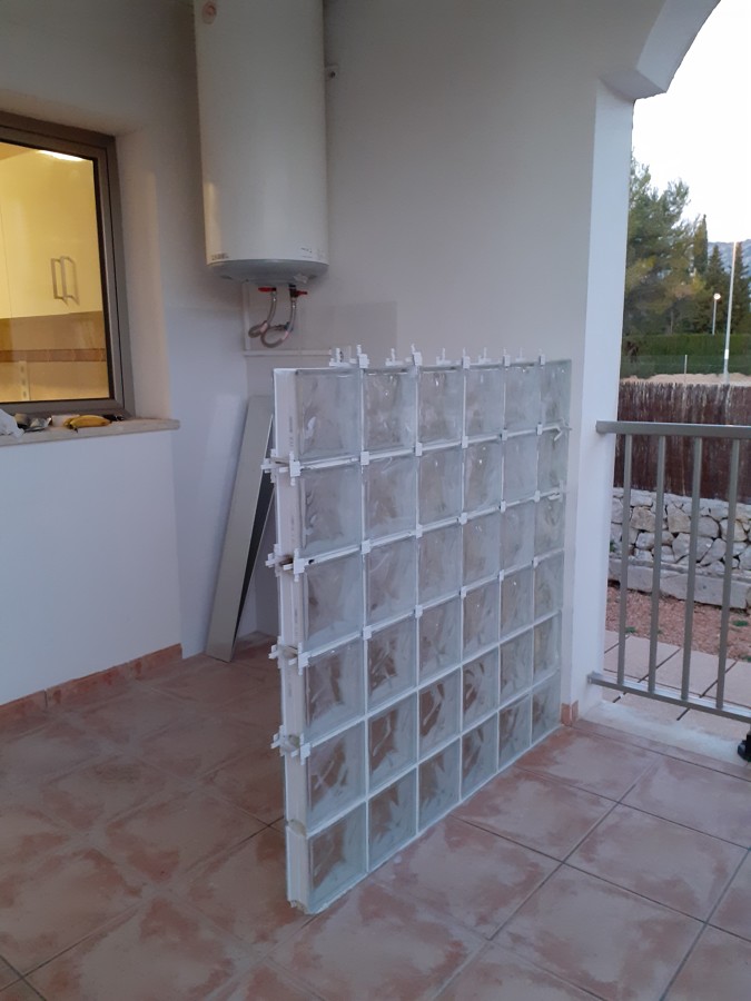 Tabique de vidrio