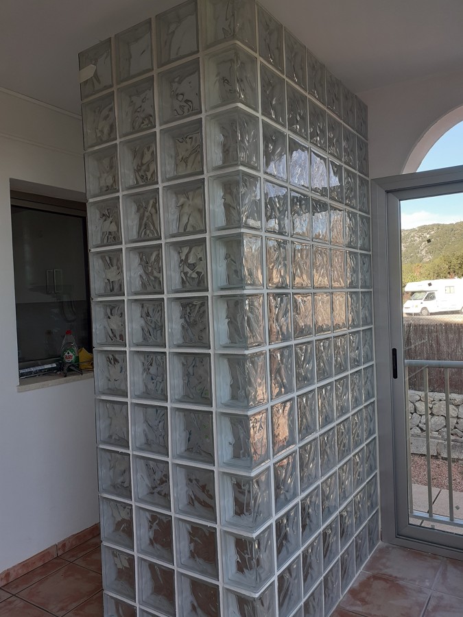 Tabique de vidrio