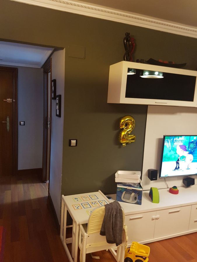 Tabique separador de salon y cocina