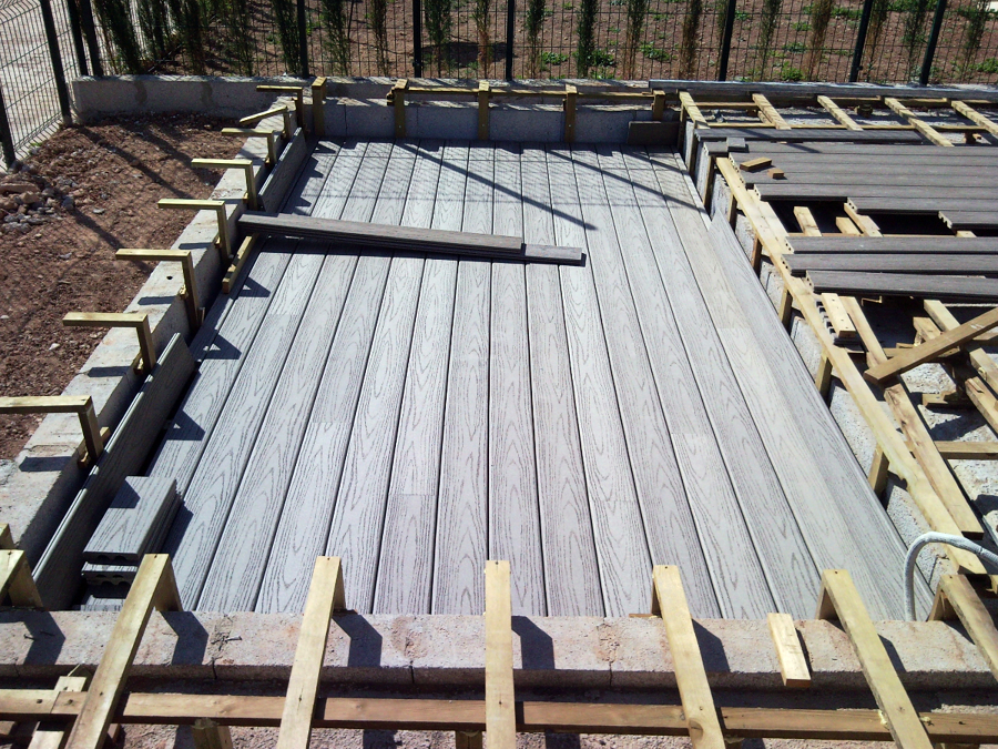 TARIMA EXTERIOR FIBERON PROFESSIONAL GRIS