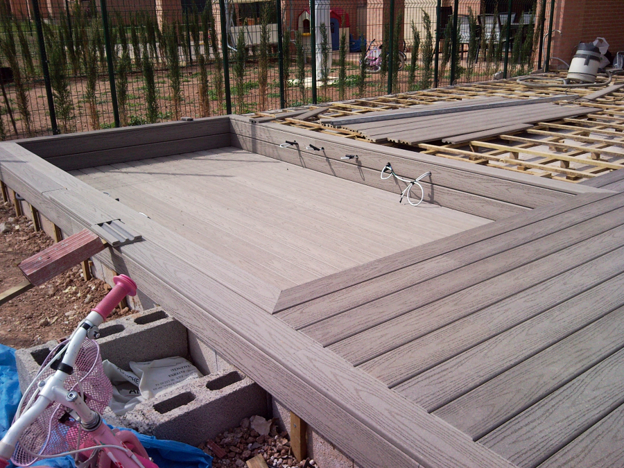 TARIMA EXTERIOR FIBERON PROFESSIONAL GRIS