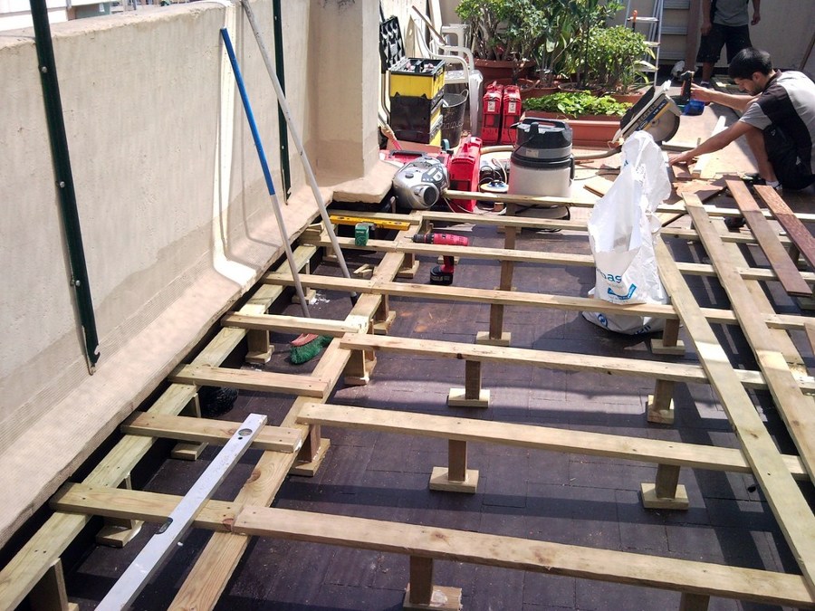 TARIMA EXTERIOR IPE EN ÁTICO