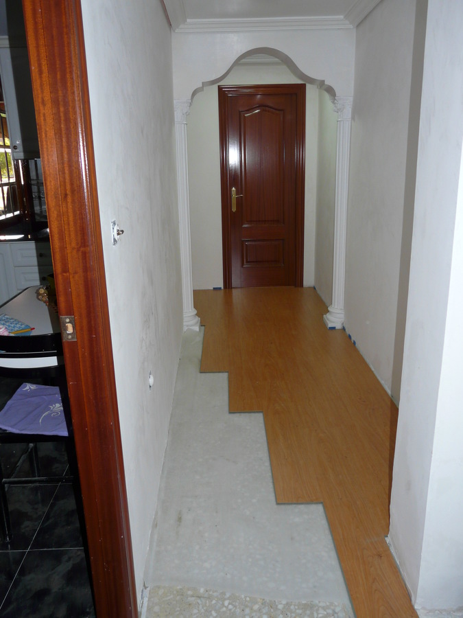 TARIMA FLOTANTE