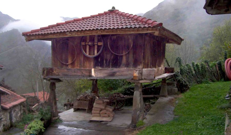 tejados horreos