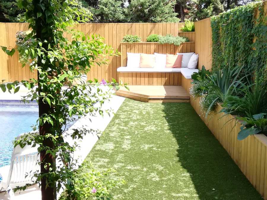 Terraza con encanto
