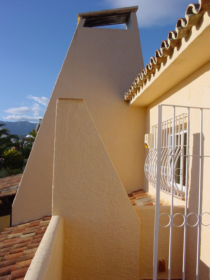 Terraza de la Viivenda en Marbella