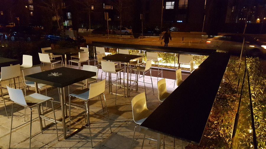 Terraza del Restaurante shukran city
