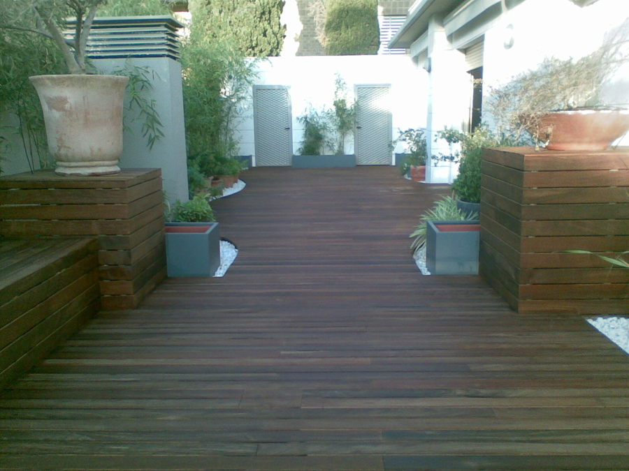 Terraza suelo tropical