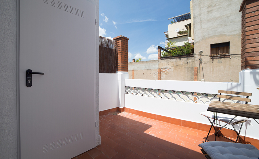 Terraza tradicional