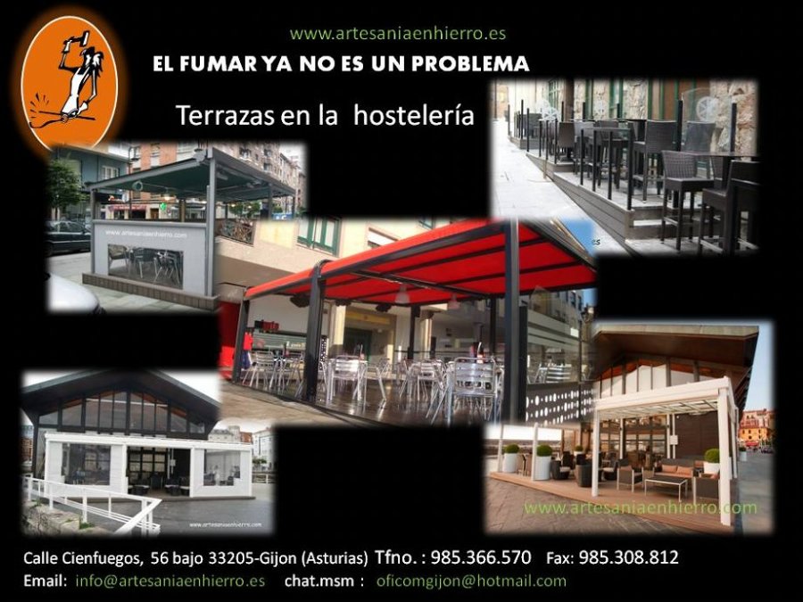 TERRAZAS PARA HOSTELERIA